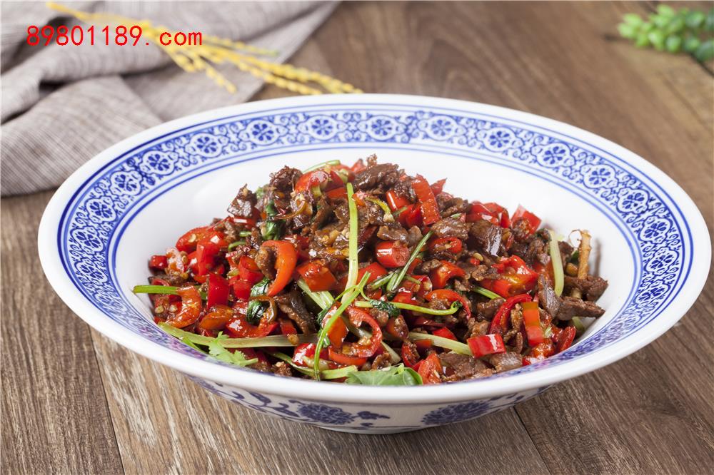 小炒黄牛肉
